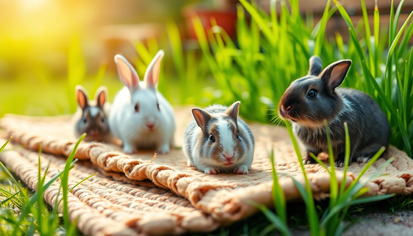 Nagermatte für Nagetiere in einer natürlichen Umgebung mit wärmendem Licht.