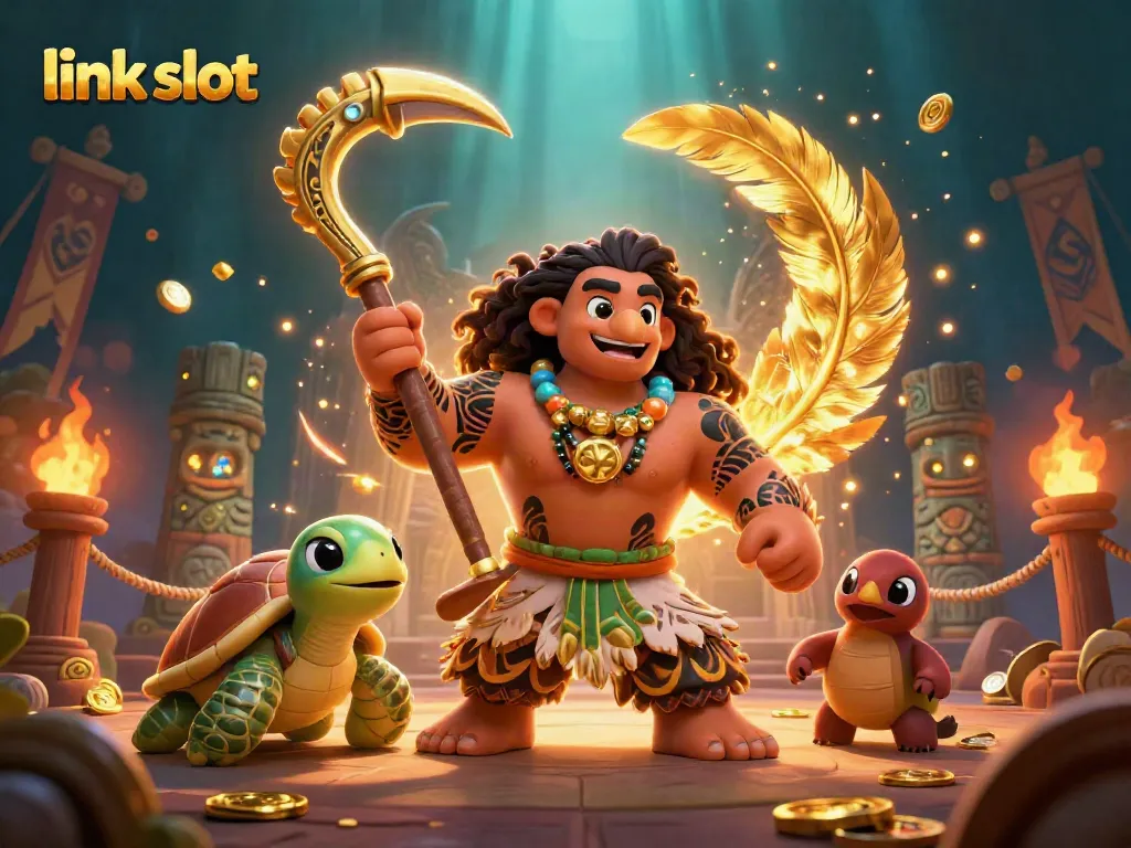 Engage with link slot as a majestic hawk showcases casino excitement, capturing the thrill of jackpot wins.
